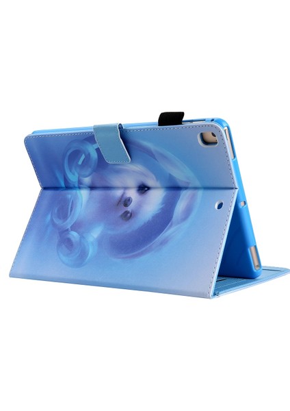 iPad 10.2 Için 2021/2020/2019 Renkli Çizim Desen Yatay Çevirme Deri Kılıf Tutucu ve Kart Yuvaları ve Fotoğraf Çerçevesi (Yurt Dışından) fırsatları