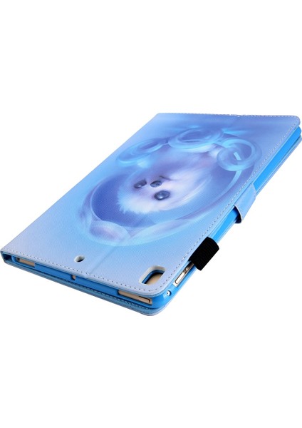 iPad 10.2 Için 2021/2020/2019 Renkli Çizim Desen Yatay Çevirme Deri Kılıf Tutucu ve Kart Yuvaları ve Fotoğraf Çerçevesi (Yurt Dışından) indirimleri