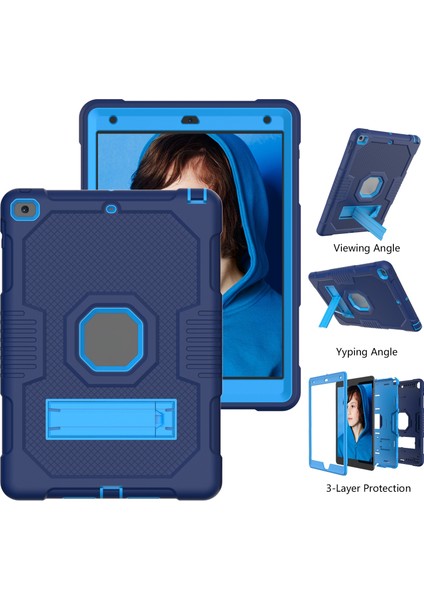iPad 10.2 2021 Için Silikon + Pc Tablet Kılıfı (Yurt Dışından) modelleri