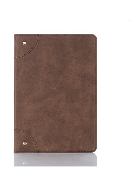 iPad 10.2 / 10.5 Için Retro Kitap Stili Yatay Çevirme Deri Kılıf, Tutucu ve Kart Yuvaları ve Cüzdan (Yurt Dışından)