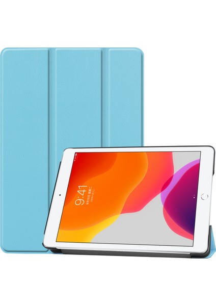 iPad 10.2 Için Custer Texture Deri Kılıf (Yurt Dışından)