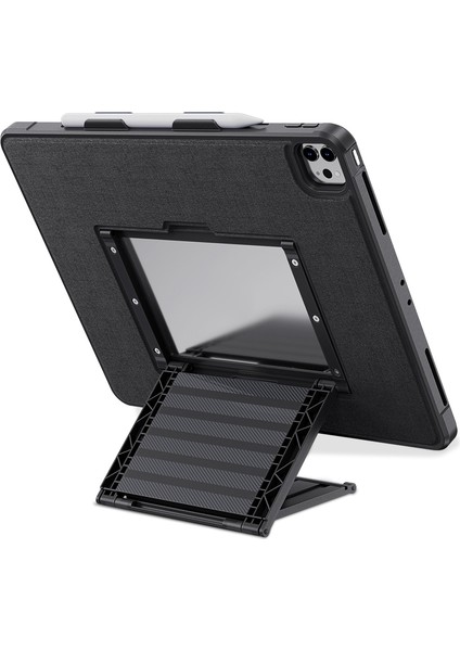 iPad 10.2 2021 / 2019 Için Standlı Tablet Kılıfı (Yurt Dışından)