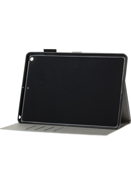 iPad 10.2 ve 10.2 (2020) Için Deri Kılıf (Yurt Dışından)