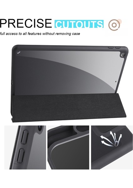 iPad 10.2 2021/2020/2019 Için Pc Tablet Kılıfı (Yurt Dışından)