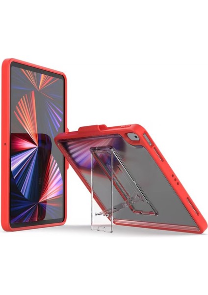 iPad 10.2 2021 / 2020 / 2019 / 10.5 Için Şeffaf Tutucu Kılıf (Yurt Dışından)