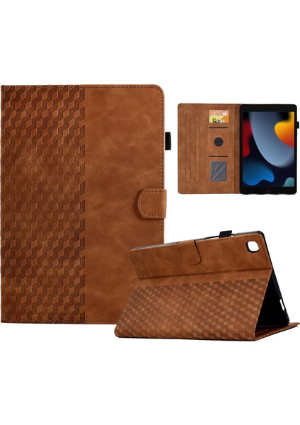 iPad 10.2 2019 / 2020 / Air 10.5 2019 Için Deri Kılıf (Yurt Dışından)