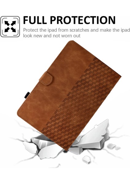 iPad 10.2 2019 / 2020 / Air 10.5 2019 Için Deri Kılıf (Yurt Dışından)