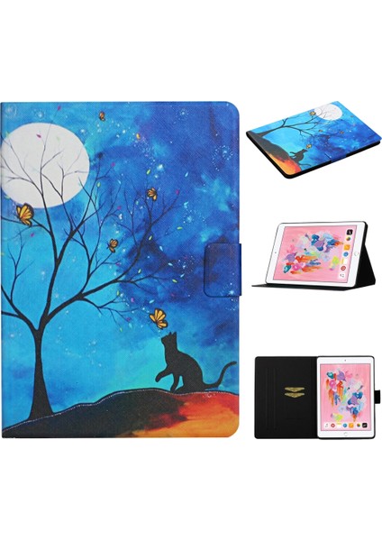 iPad 10.2 Için Deri Kılıf (Yurt Dışından)