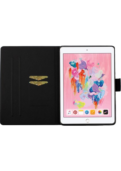 iPad 10.2 Için Deri Kılıf (Yurt Dışından)
