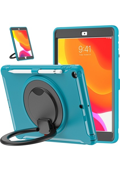 iPad 10.2 2021/2020/2019 Için Silikon + Pc Koruyucu Kılıf (Yurt Dışından) fiyatları