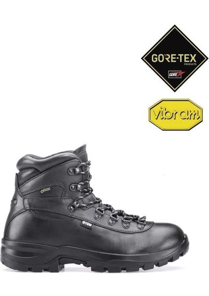 22-Brisa (Deri) Gtx Uk3 -Siyah (Su Geçirmez, Dayanıklı Vibram Taban Kışlık Outdoor Botu)