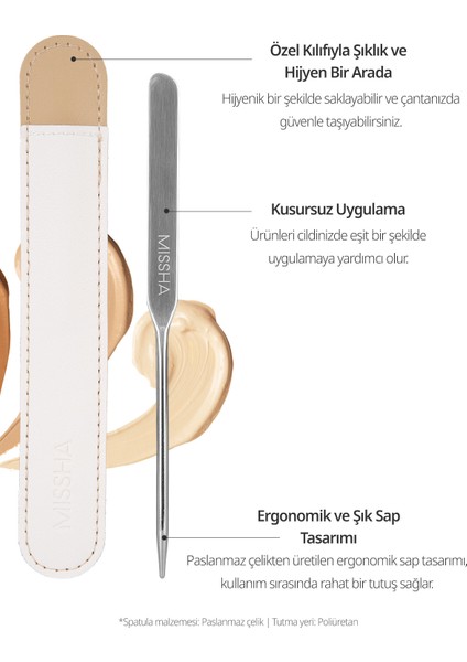 Çok Amaçlı Makyaj Spatulası Layering Fit Makeup Spatula modelleri
