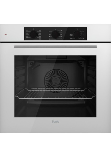 Flowart Bl Modüler Seriisi 3'lü Beyaz Ankastre Set ( QBL62CB-BL136-D064 )