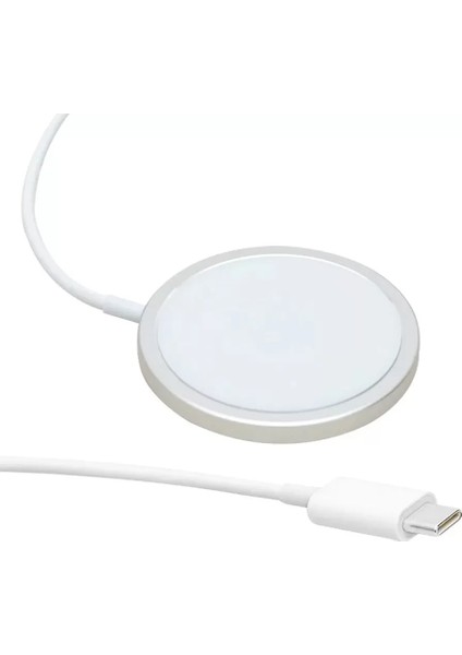 Magnet Wıreless Charger 5V/3A USB Type-C 5W-7.5W-10W-15W (4172)