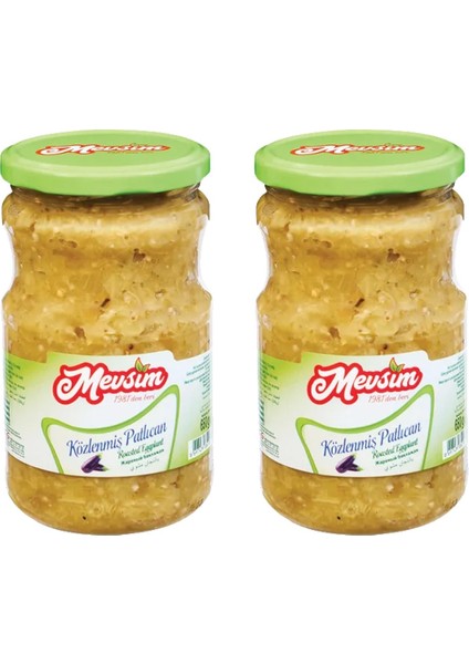 Közlenmiş Patlıcan 520 gr Cam x 2 Adet
