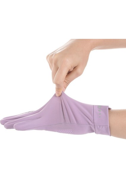 Yaz Güneş Koruması Buz Ipek Kısa Ince Nefes Alabilen Anti Ultraviyole Dokunmatik Ekran Kapaklı Kaymaz Eln (Yurt Dışından) fiyatları