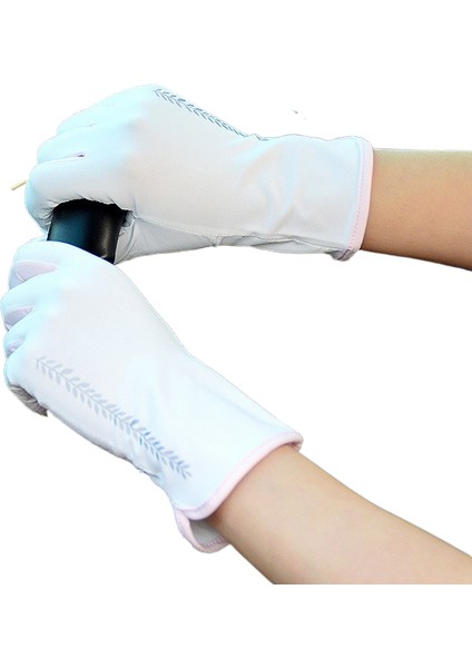 Buz Ipek Güneş Kremi Dokunmatik Ekran Kısa Anti Uv Kaymaz Eln (Yurt Dışından)