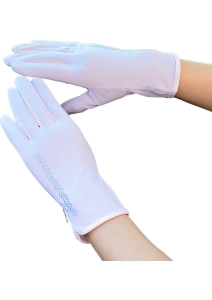 Buz Ipek Güneş Kremi Dokunmatik Ekran Kısa Anti Uv Kaymaz Eln (Yurt Dışından)