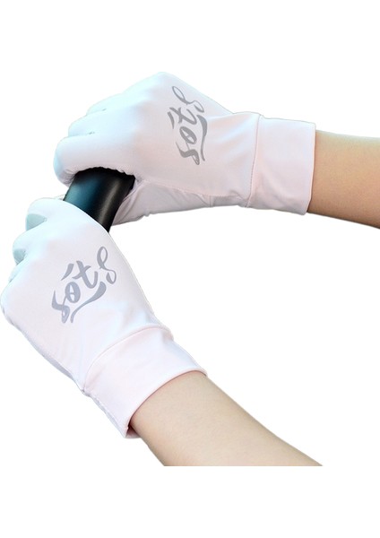 Buz Ipek Güneş Kremi Kısa Dokunmatik Ekran Kaymaz Ince Anti Ultraviyole Eln (Yurt Dışından)