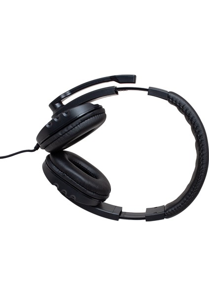 Hello HL-5351 3.5mm Stereo Kablolu Ledli Mikrofonlu Oyuncu Kulaklık Siyah (4172)