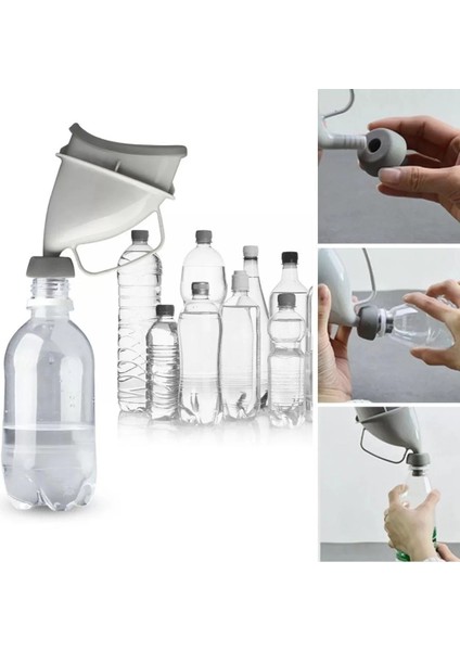 Unisex Taşınabilir Hijjenik Seyahat Tuvalet Aparatı Seyahat Tuvalet Hunisi (4172)