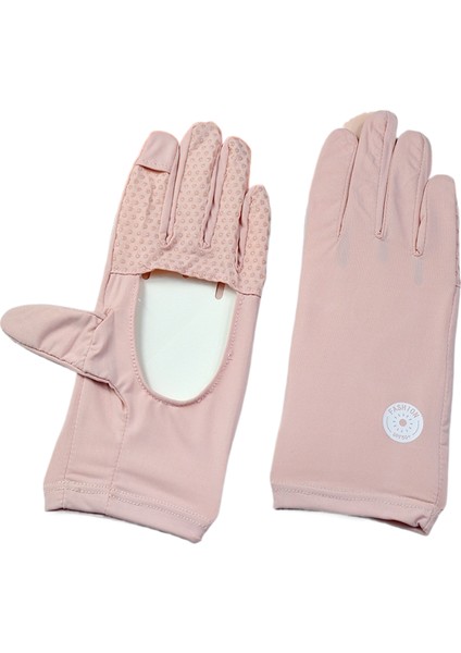 Buz Ipek Güneş Kremi Açık Hava Anti Ultraviyole Ince Nefes Alabilen Kaymaz Parmaksız Dokunmatik Ekran Elni (Yurt Dışından)