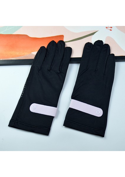 Buz Ipek Güneş Kremi Açık Hava Anti Uv Ince Nefes Alabilir Kaymaz Dokunmatik Ekran Elni (Yurt Dışından)