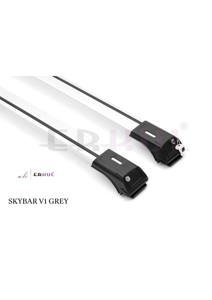 Peugeot-Rıfter 2019 Üzeri Ara Atkı Skybar V1 Gri (Rifter Orijinal Çıtası Için)
