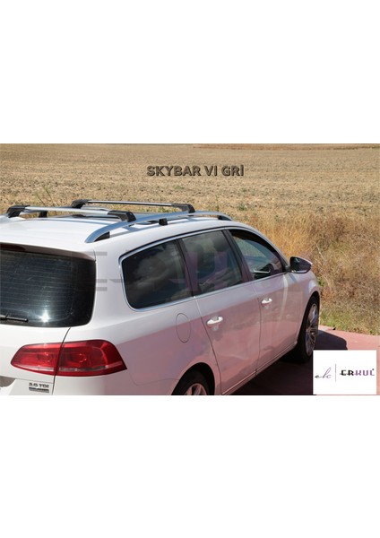 Peugeot-Rıfter 2019 Üzeri Ara Atkı Skybar V1 Gri (Rifter Orijinal Çıtası Için)