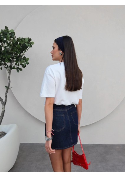 Mini Denim Etek