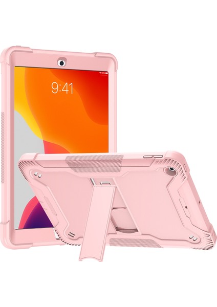 iPad 10.2 2021/2020/2019 Için Silikon + Pc Kılıfı (Yurt Dışından)