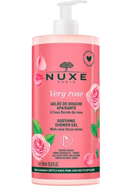 Very Rose Gül Özlü Duş Jeli 750 ml