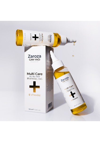 Can Yağı - Yüz, Saç, Vücut Için Besleyici, Onarıcı, Nemlendirici, Dökülme Karşıtı Bakım Yağı 100ML