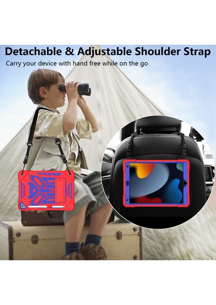 iPad 10.2 2019/2020/2021 Için Silikon+Pc Tablet Kılıfı (Yurt Dışından) indirimleri