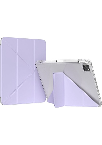 iPad Pro 11 2024 Için Deri Tablet Kılıfı (Yurt Dışından)