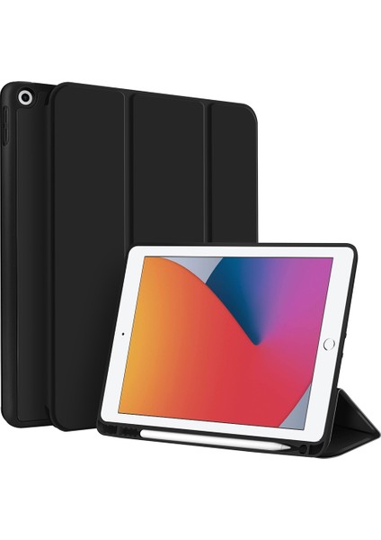 iPad 10.2 2021/2020/2019 Için Deri Tablet Kılıfı (Yurt Dışından)
