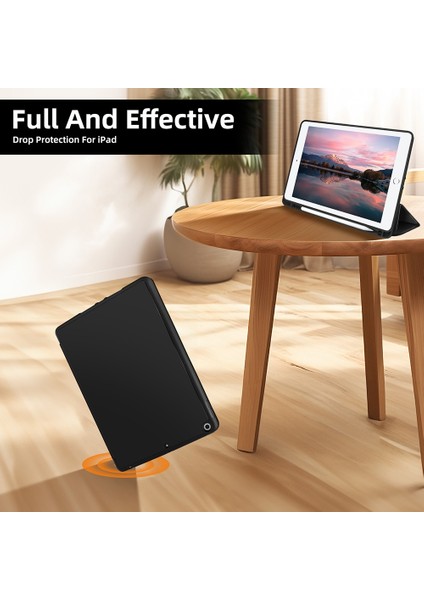 iPad 10.2 2021/2020/2019 Için Deri Tablet Kılıfı (Yurt Dışından)