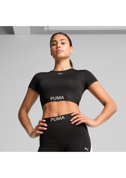 W Puma Strong Tee - Short Kadın Tshirt