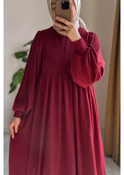 Asya Robalı Elbise - Bordo fiyatları