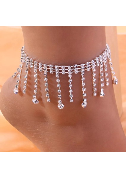 Giulia Taş Saçaklı Kadın Halhal