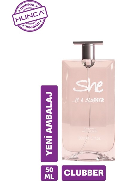 Clubber Kadın Parfüm Seti 50 ml Edt + 150 ml Deodorant