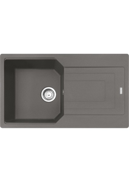 Urban Ubg 611-86 Tek Gözlü Granitstone Grey Eviye