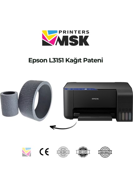 Epson L3151 Kağıt Besleme Paten Seti
