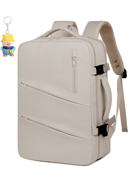 Büyük Kapasiteli Çok Katmanlı Depolama Bilgisayar Sırt Çantası Erkek ve Kadın Taşınabilir Seyahat Çantası Iş Çok Yönlü Sırt (Yurt Dışından)