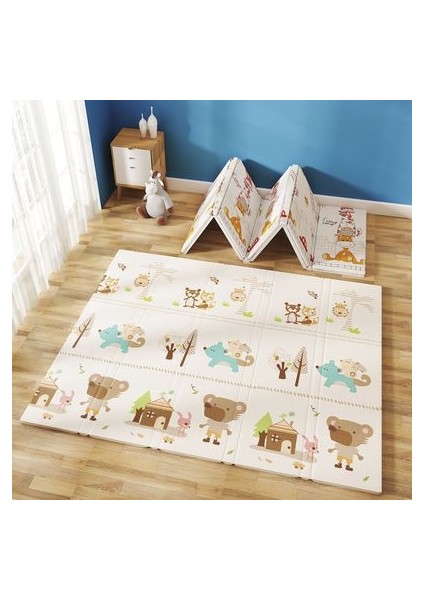 Bebek Katlanır Emekleme Minderibebek Emekleme Minderixpe Çocuk Oyun Minderi (Yurt Dışından)