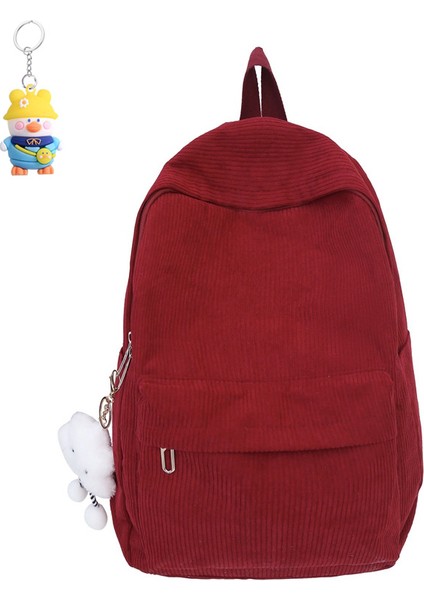 Kadın Ortaokul ve Lise Üniversite Öğrencileri Için Sırt Çantası Moda Gündelik Çok Yönlü Büyük Kapasiteli Sırt (Yurt Dışından)