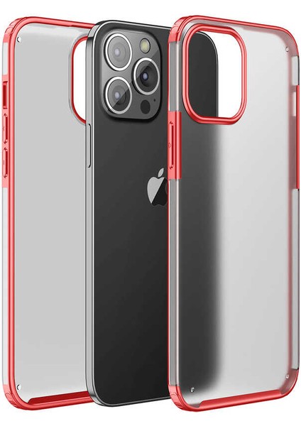 Apple iPhone 13 Pro Max Kılıf Zore Volks KAPAK-KIRMIZI-8682314161640-TCHS58020
