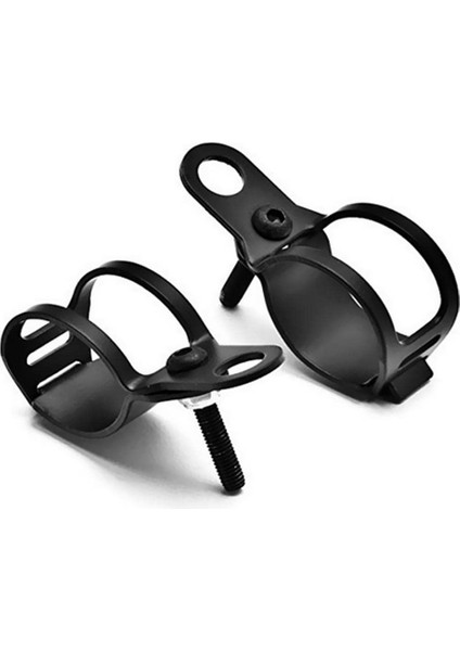 Motosiklet Dönüş Sinyalleri Çatal Kelepçeleri Montaj Lambası Tutucu Lamba Braketi Siyah fiyatları