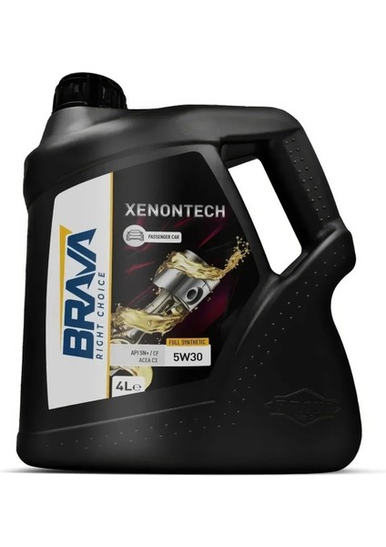 Xenontech Full Sentetik 5W30 2x 4 Lt Motor Yağı