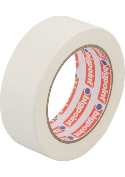 | Maskeleme Bandı, 38 mm x 40 M, Hotmelt Tutkallı Özel Yapışma